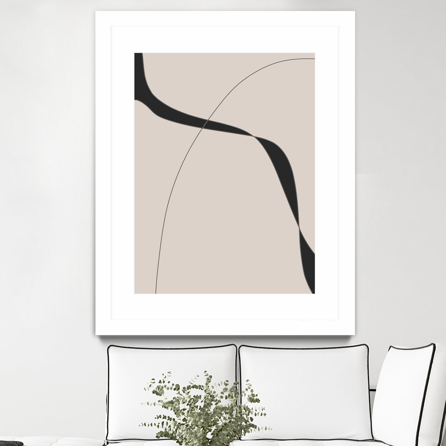 Black Shapes II by M Studio on GIANT ART