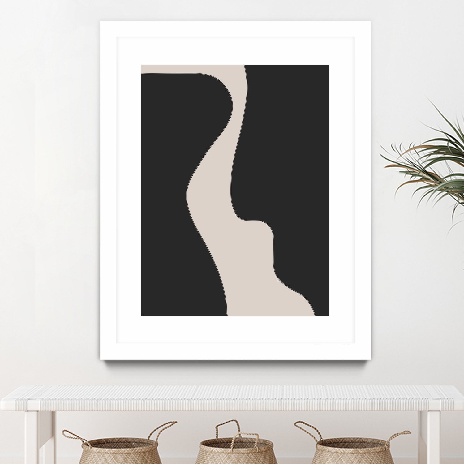 Black Shapes by M Studio on GIANT ART