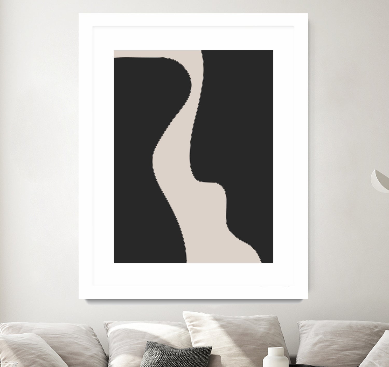 Black Shapes by M Studio on GIANT ART