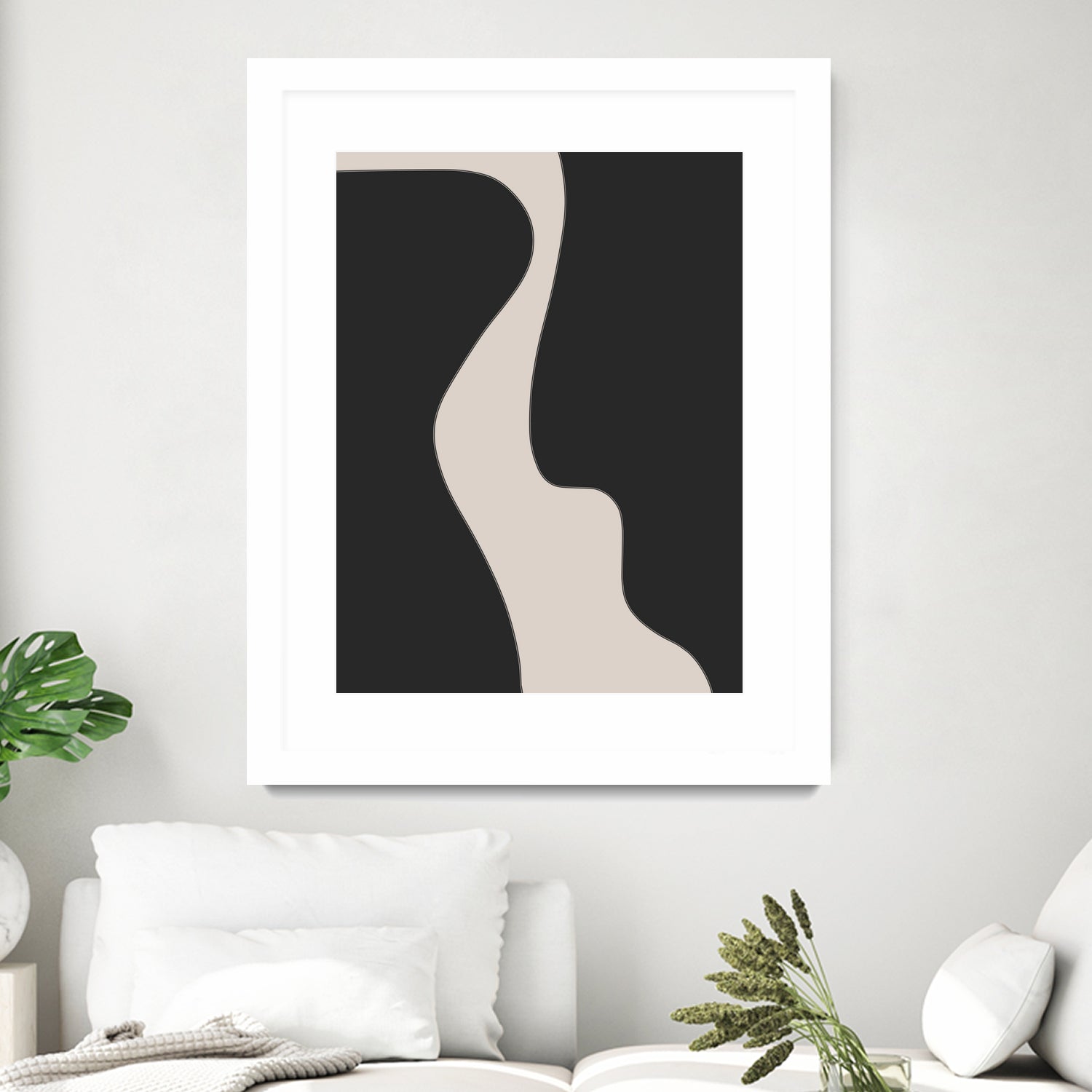 Black Shapes by M Studio on GIANT ART