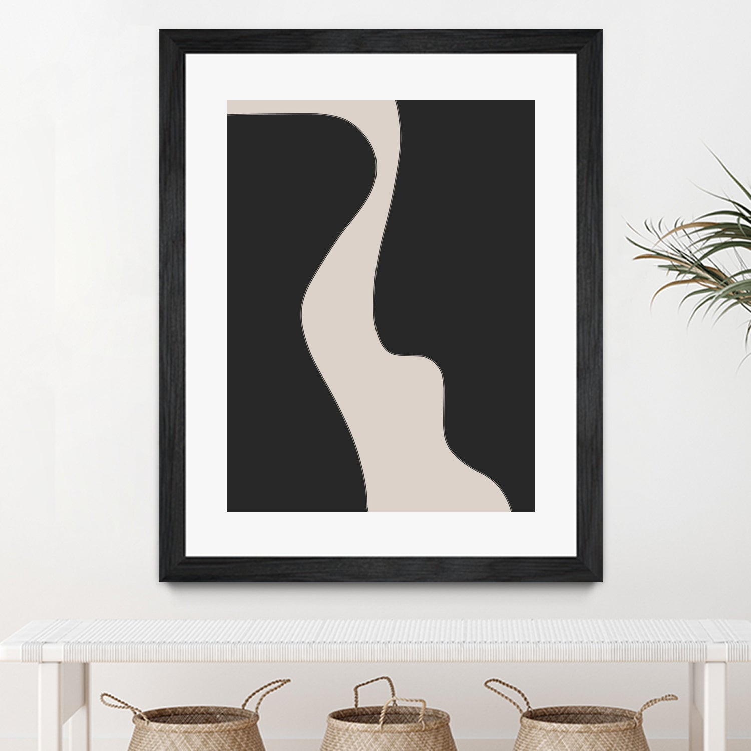 Black Shapes by M Studio on GIANT ART