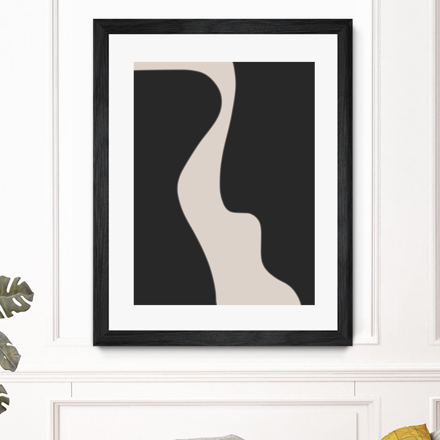 Black Shapes by M Studio on GIANT ART