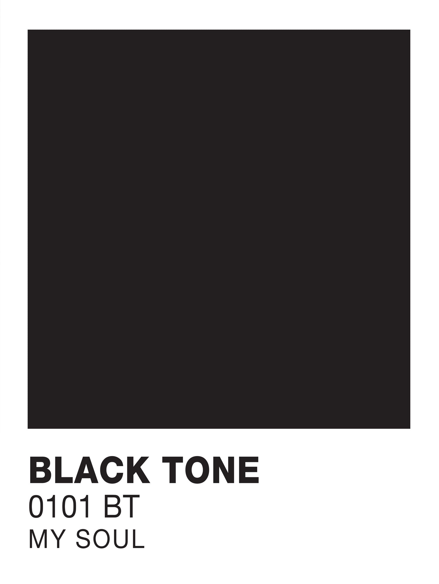 Black Tone by Cilcart Studio on GIANT ART
