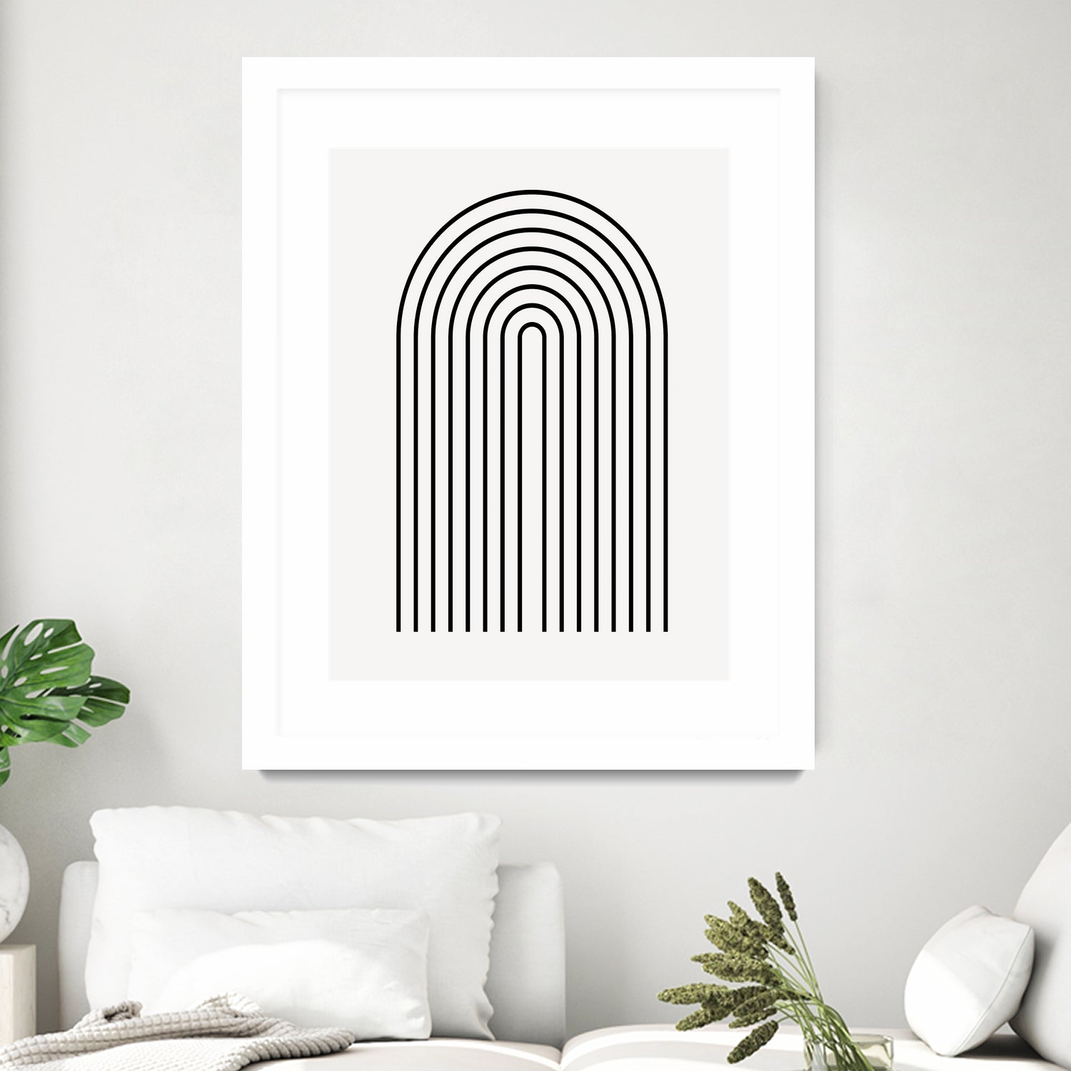 Modern Rainbow by M Studio on GIANT ART