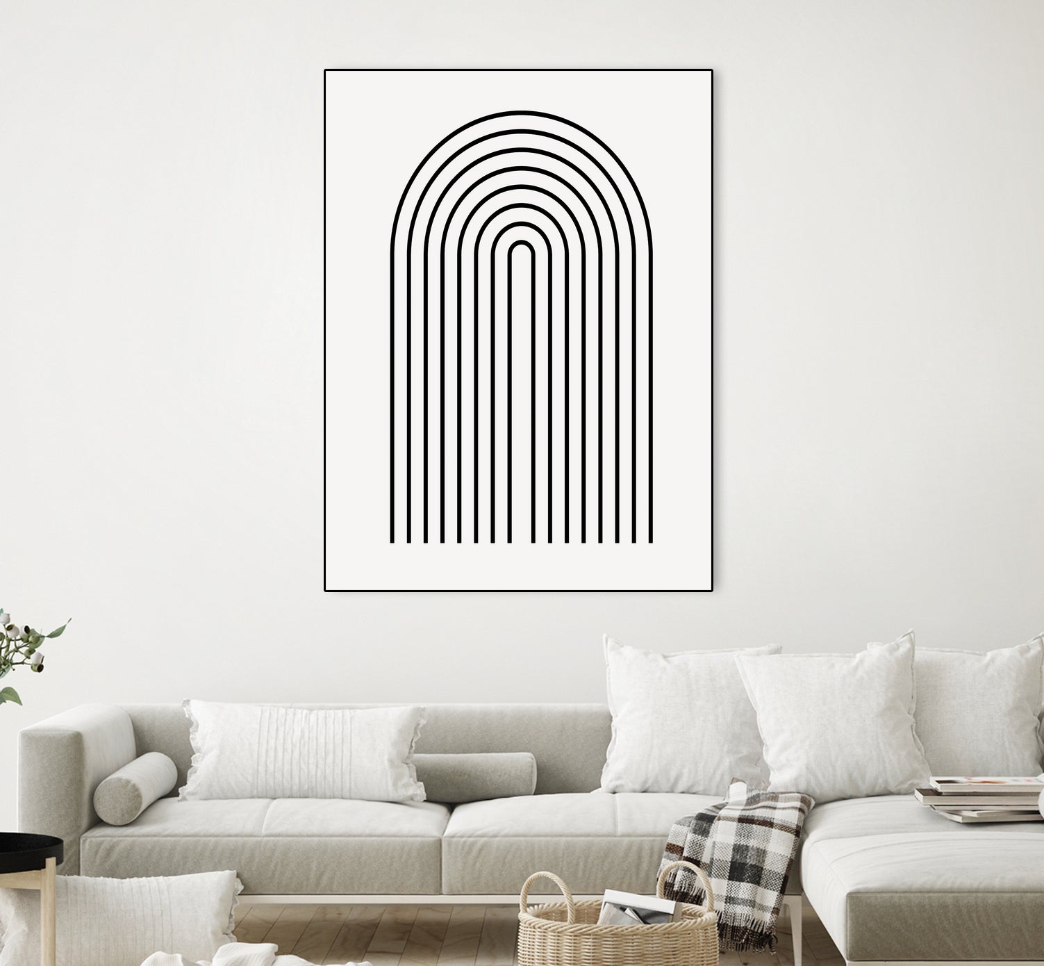 Modern Rainbow by Clicart Studio on GIANT ART