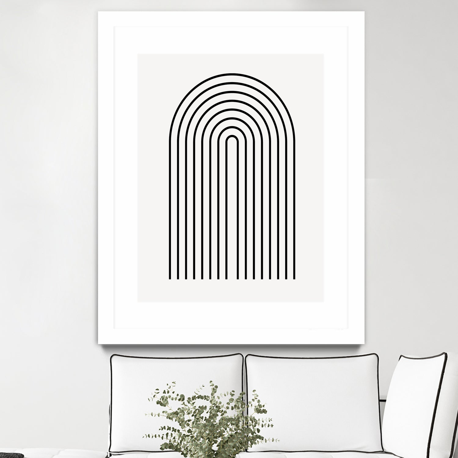 Modern Rainbow by M Studio on GIANT ART