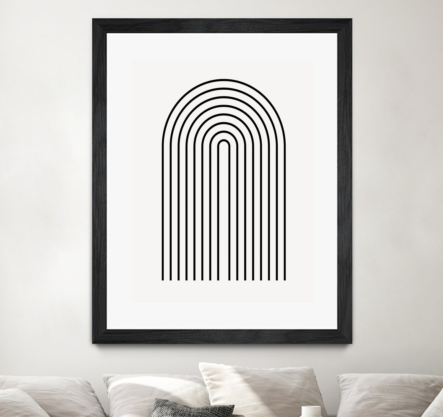 Modern Rainbow by M Studio on GIANT ART