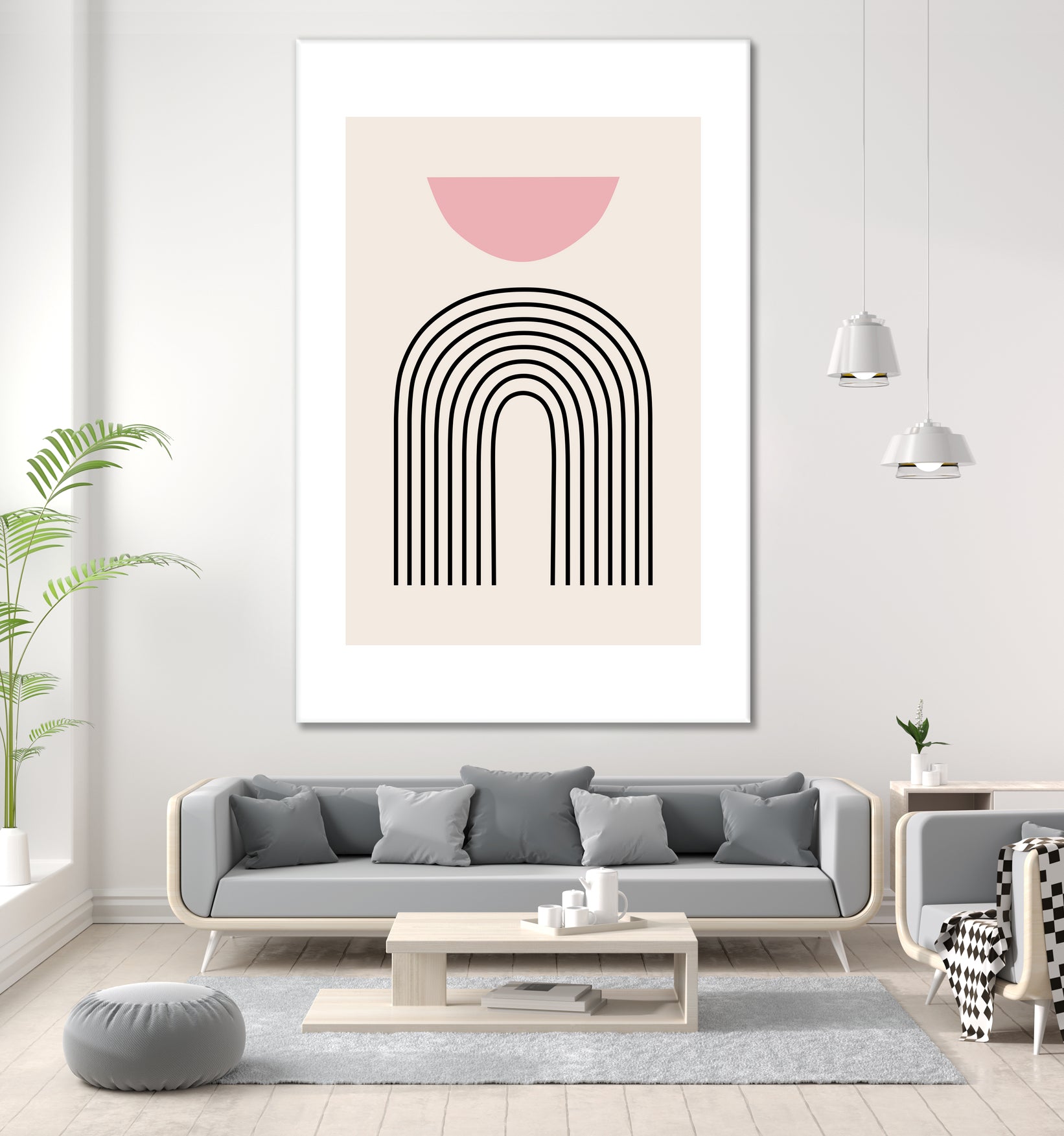 Pink Boho by Clicart Studio on GIANT ART