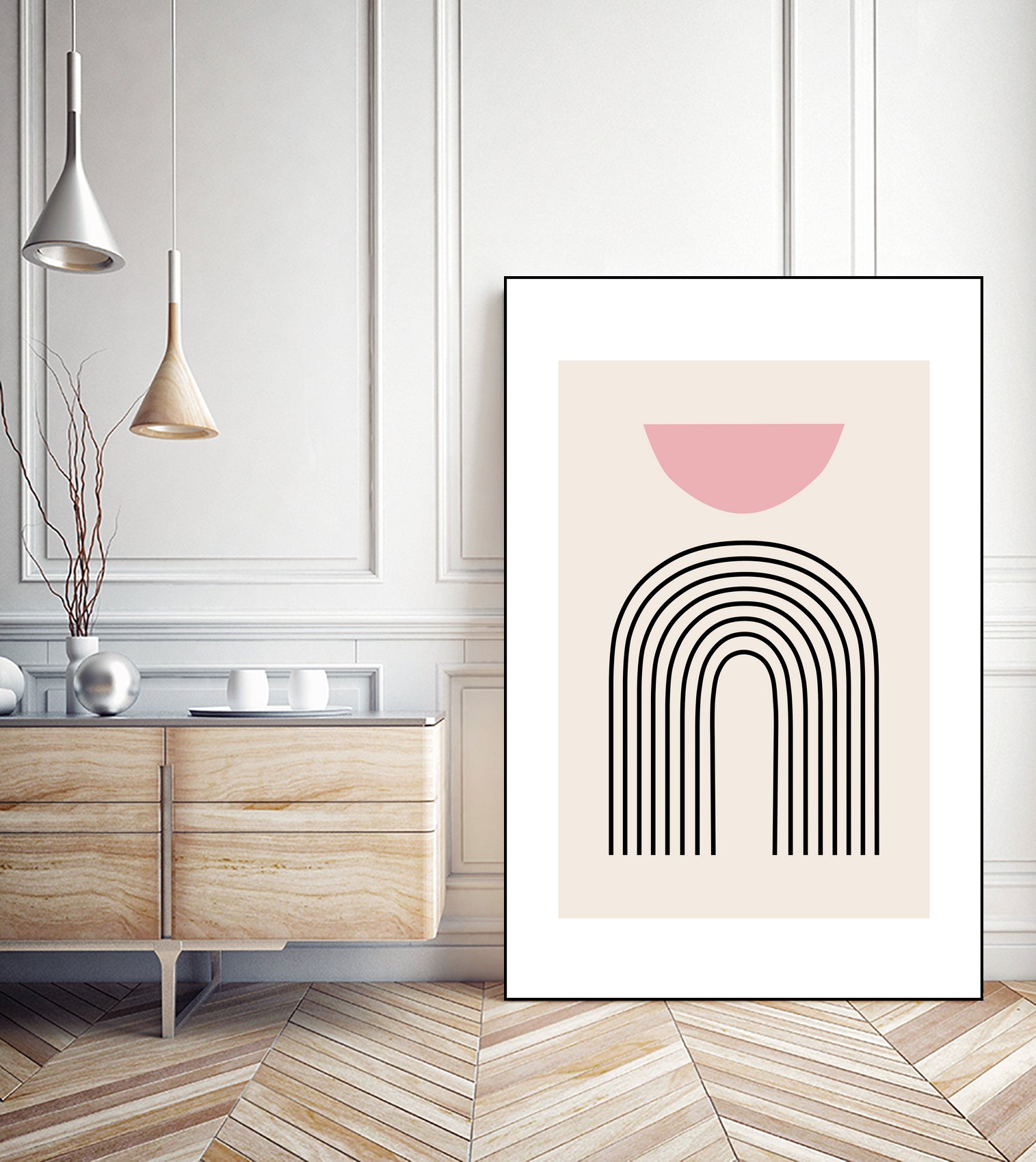 Pink Boho by Clicart Studio on GIANT ART