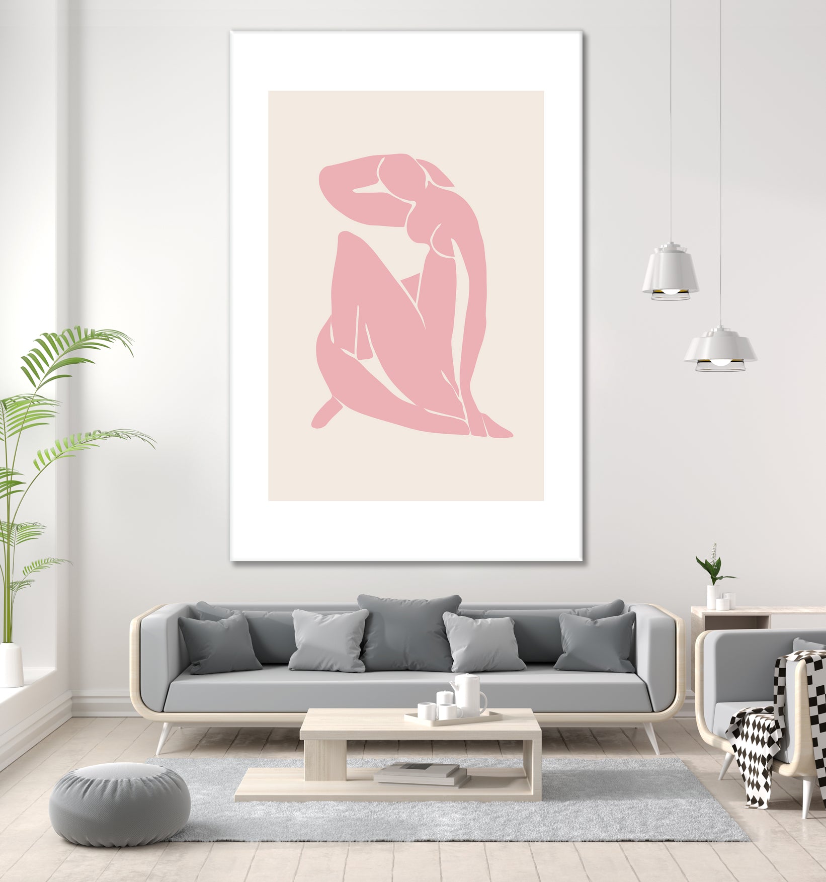 Nude Figure II by Clicart Studio on GIANT ART