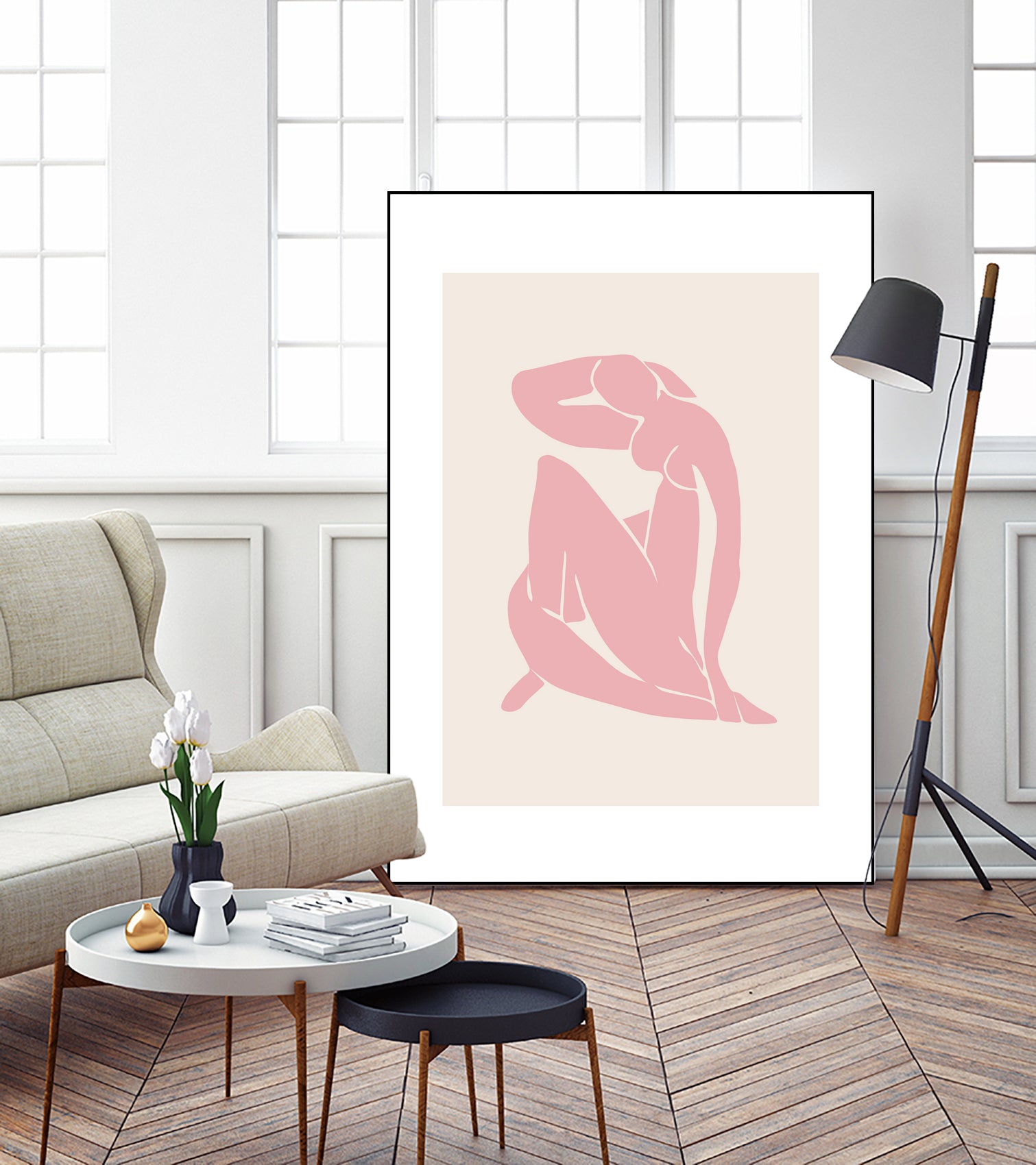 Nude Figure II by Clicart Studio on GIANT ART