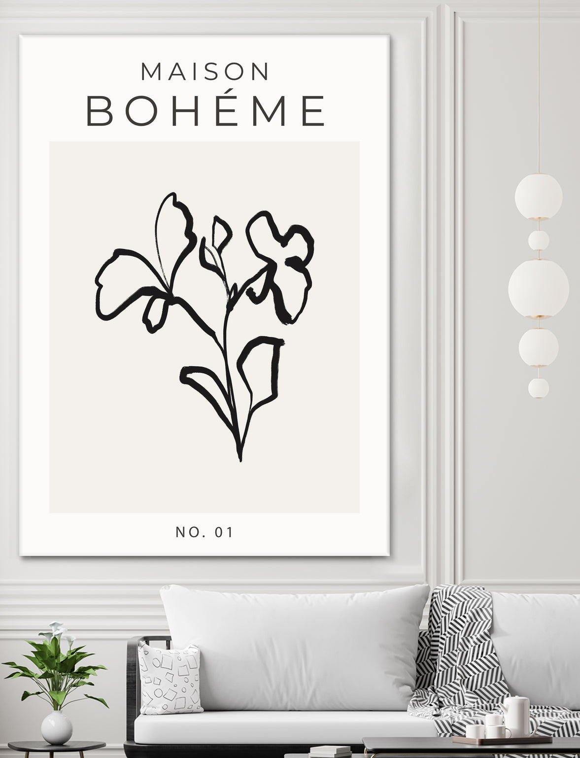 Maison Bohème No.1 by Clicart Studio on GIANT ART