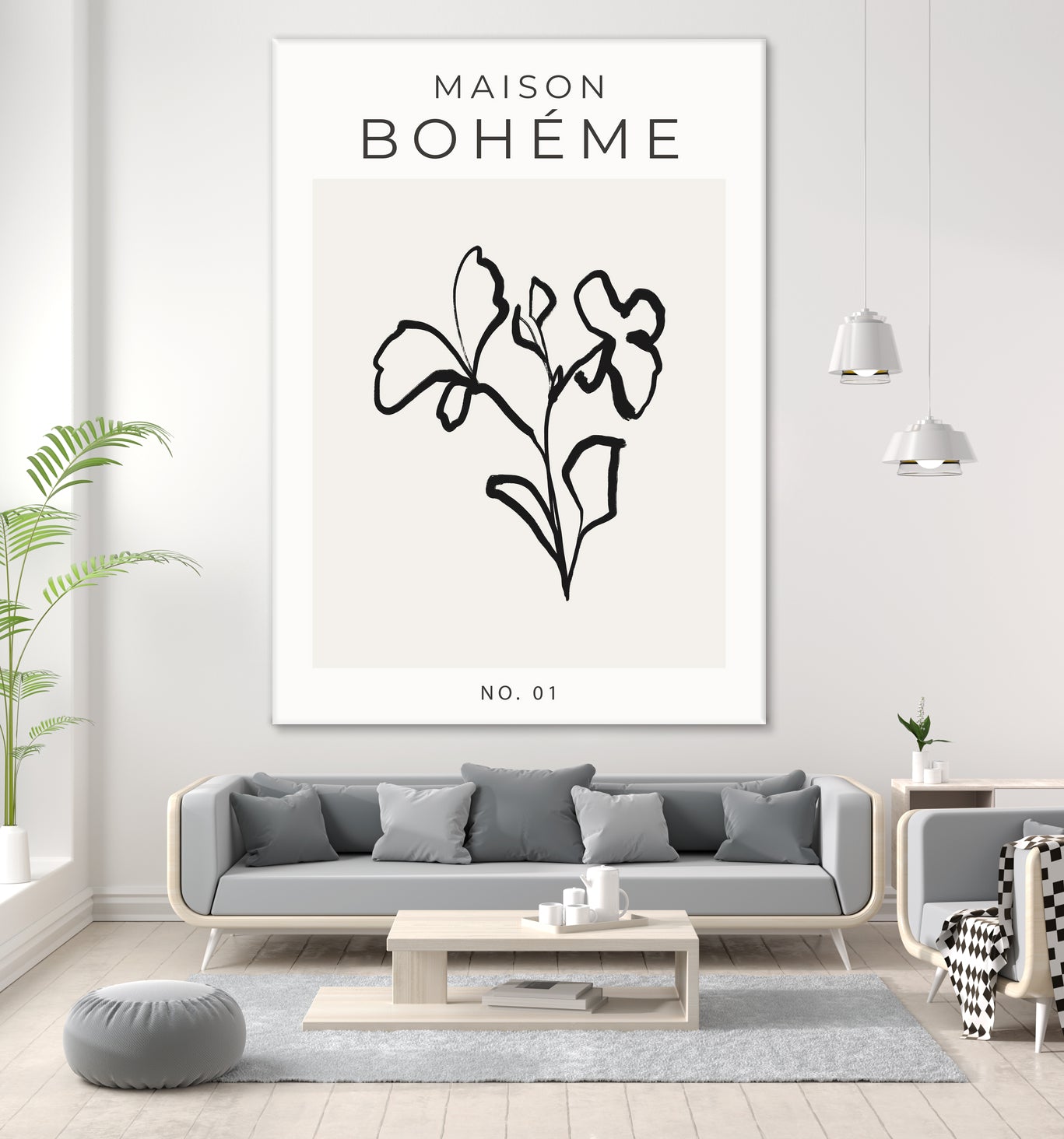 Maison Bohème No.1 by Clicart Studio on GIANT ART