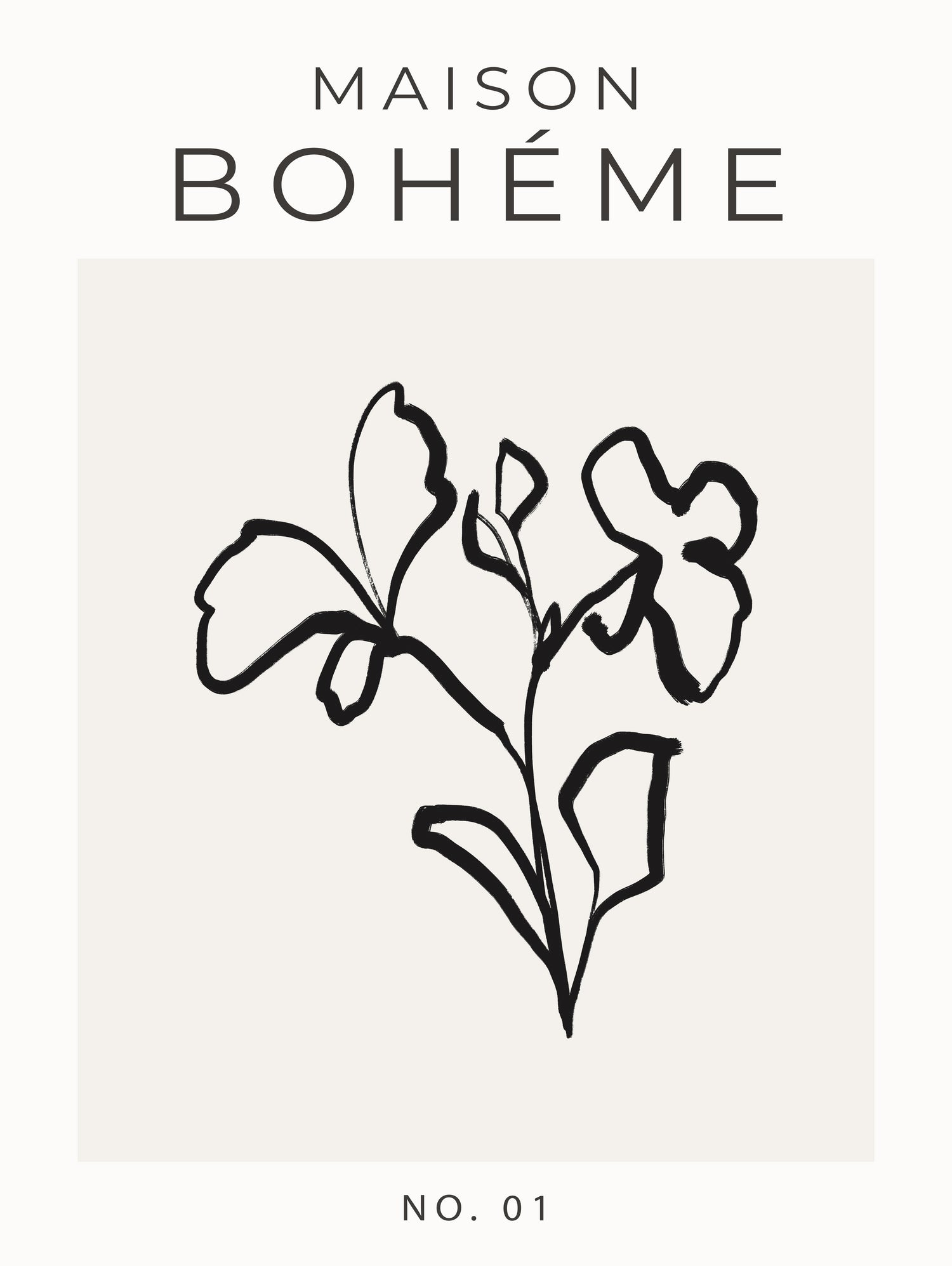 Maison Bohème No.1 by Clicart Studio on GIANT ART