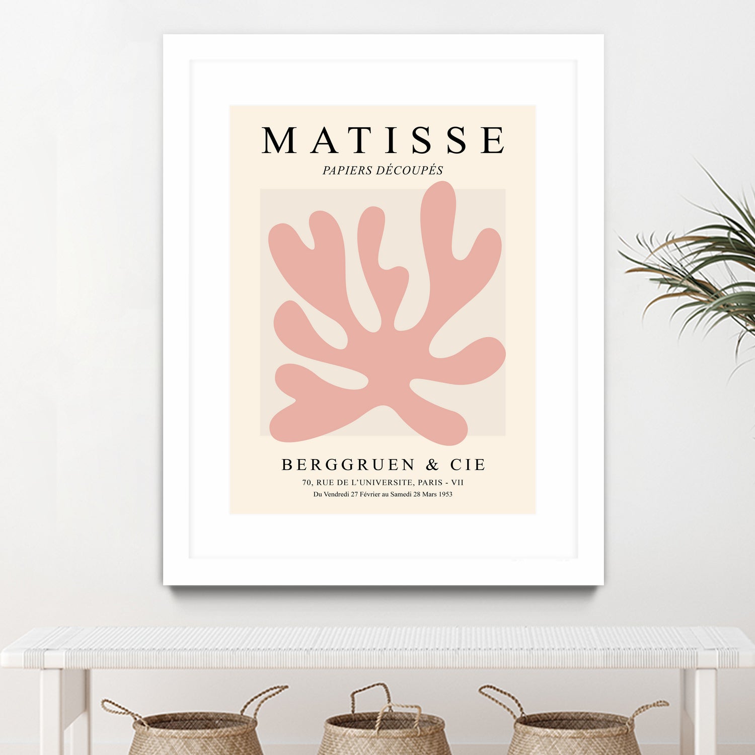 Pink Cut Outs by M Studio on GIANT ART - pink cutouts