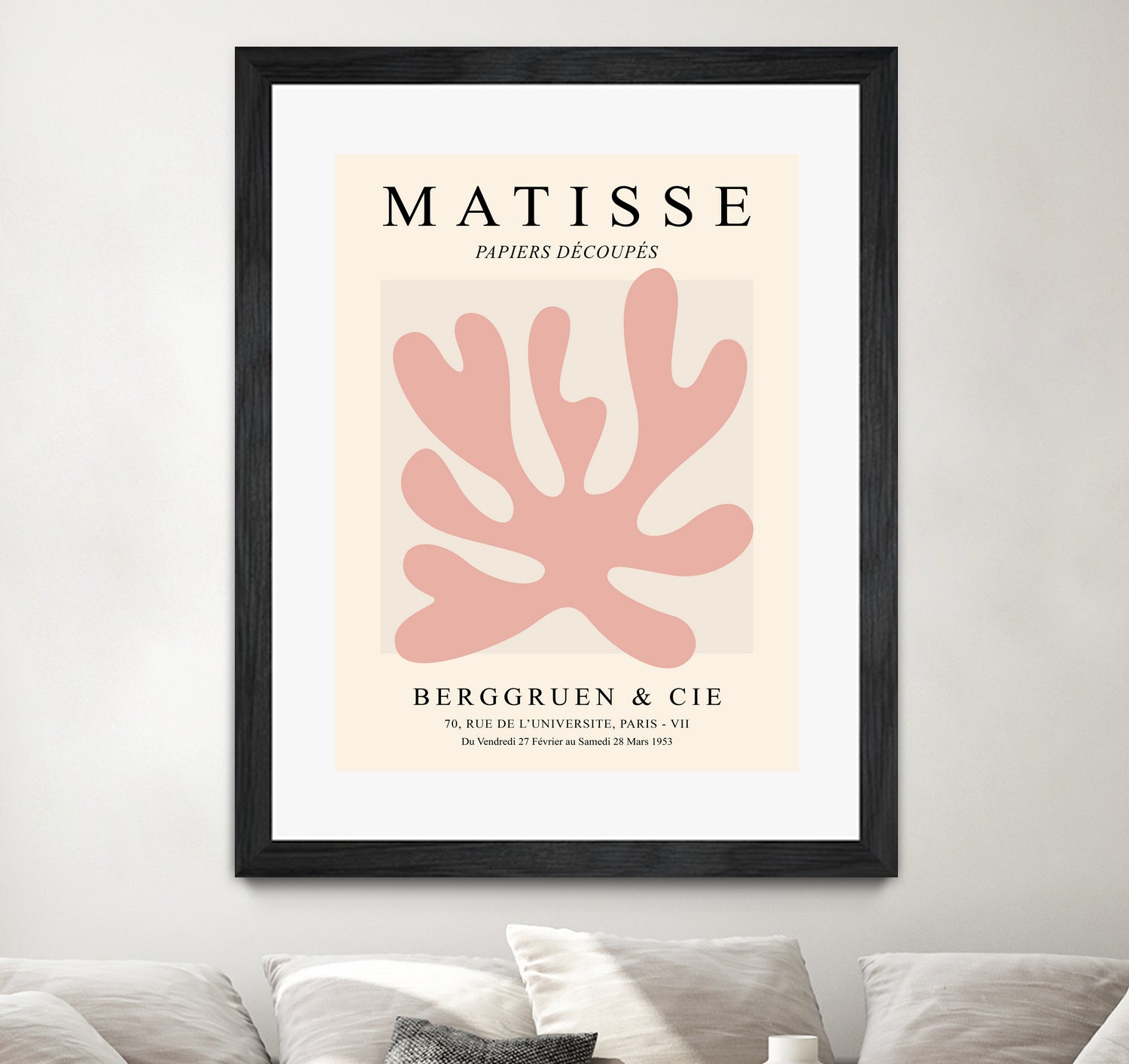 Pink Cut Outs by M Studio on GIANT ART - pink cutouts