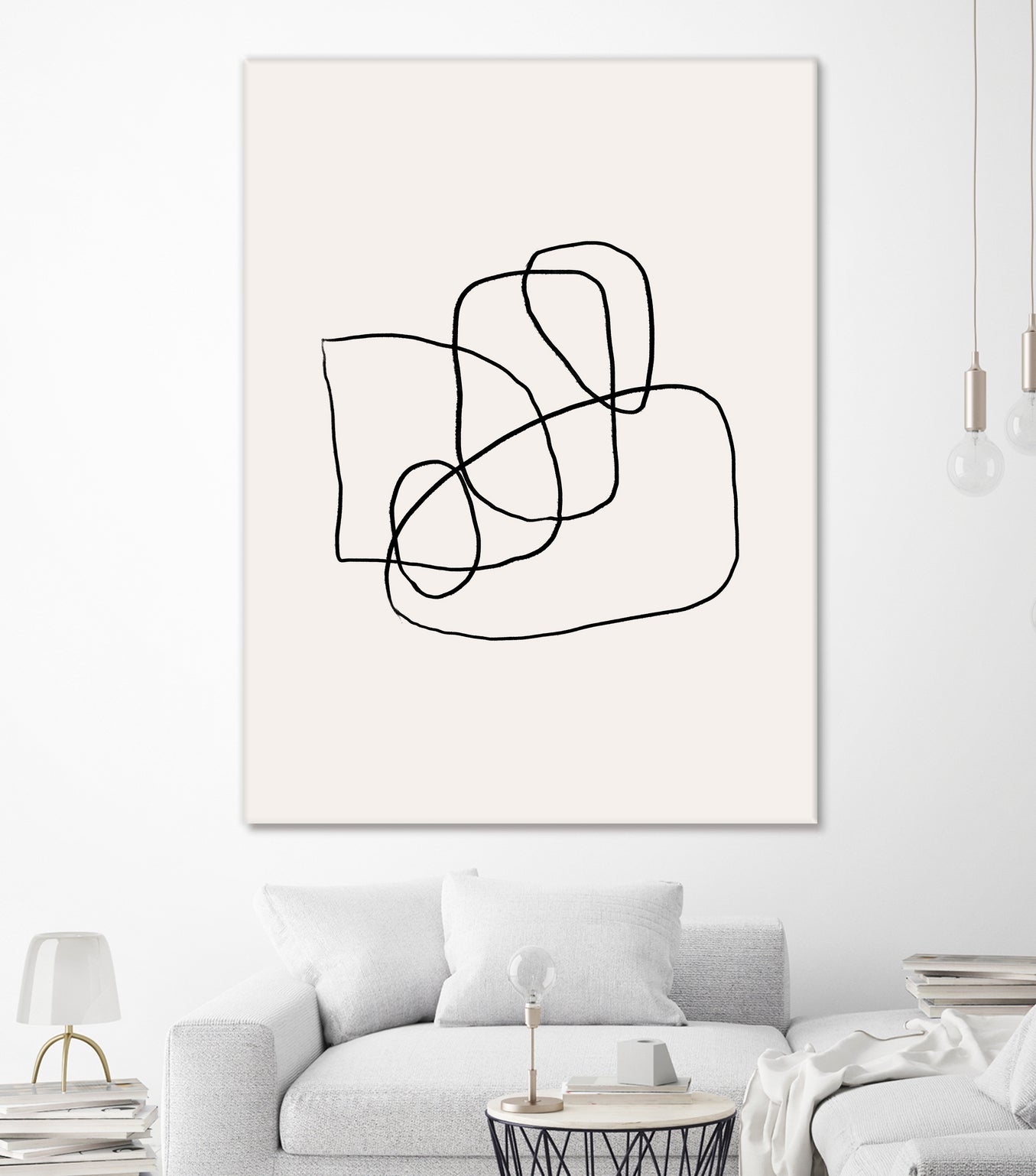 Simple lines by Clicart Studio on GIANT ART