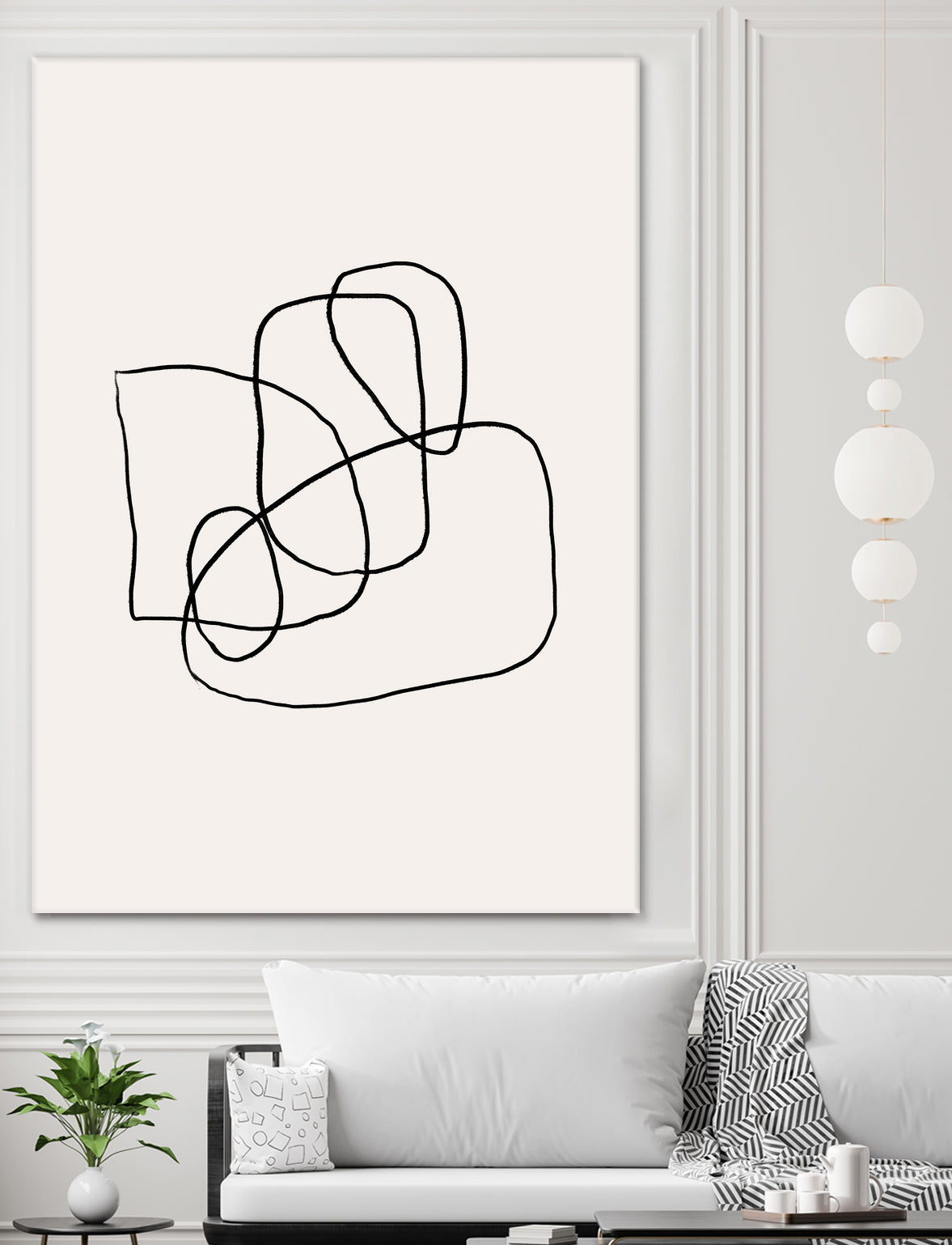 Simple lines by Clicart Studio on GIANT ART