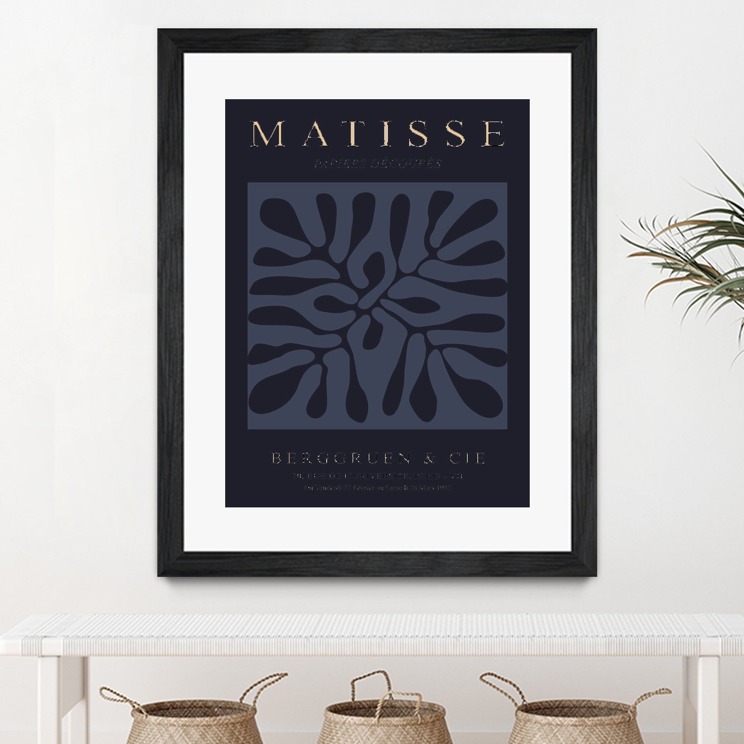 Beige Cut Outs II by M Studio on GIANT ART - beige mid century