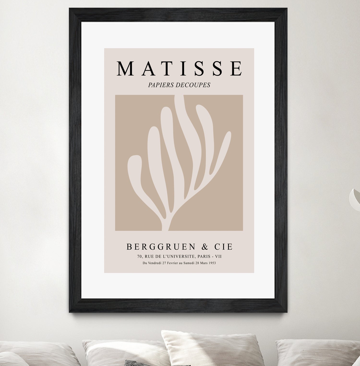 Beige Cut Outs by M Studio on GIANT ART - beige cutouts