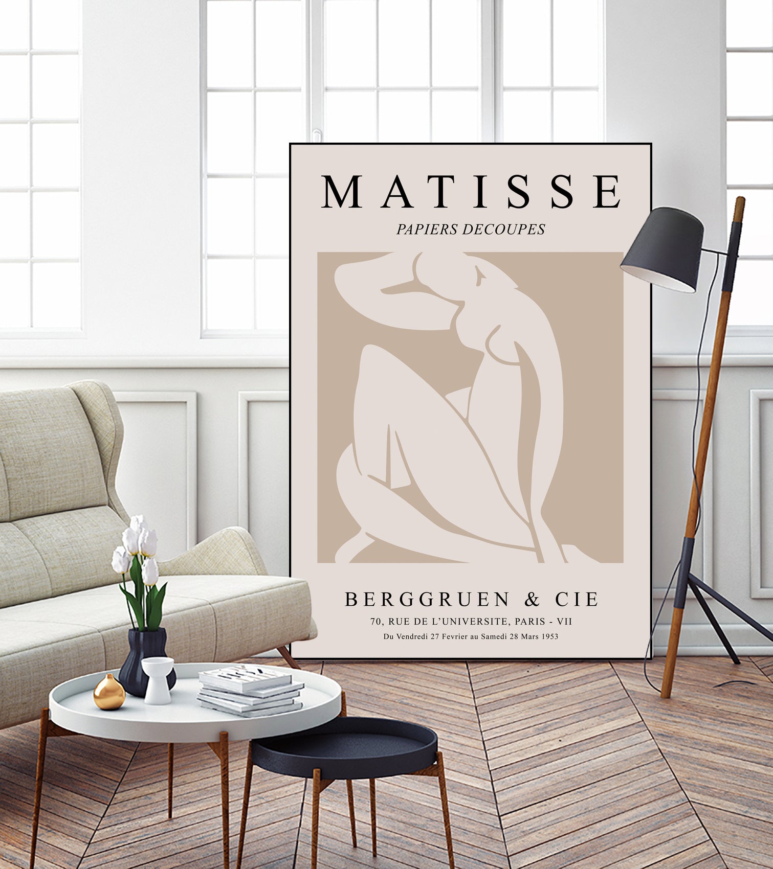 Nude Figure, Beige by Matisse on GIANT ART