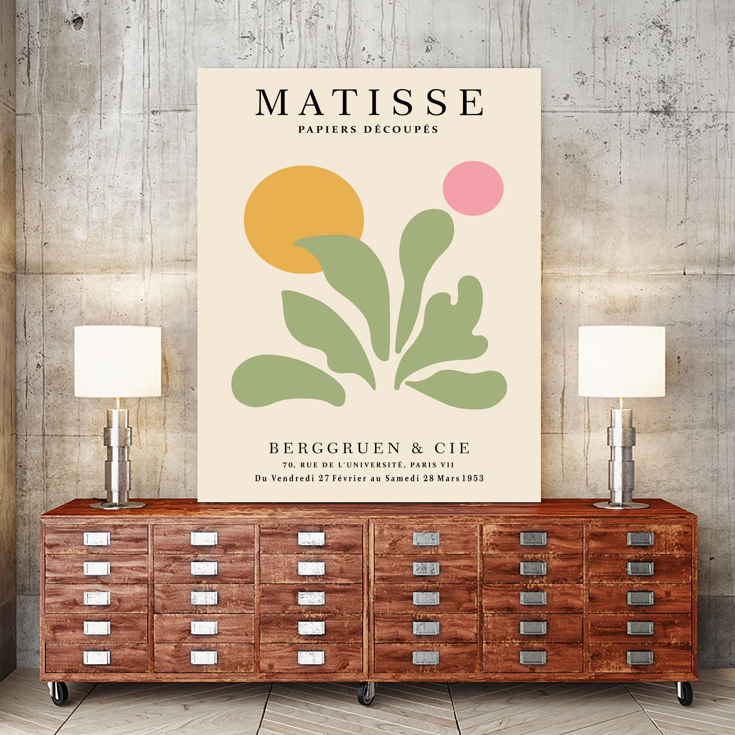 Papiers Découpés II by M Studio on GIANT ART