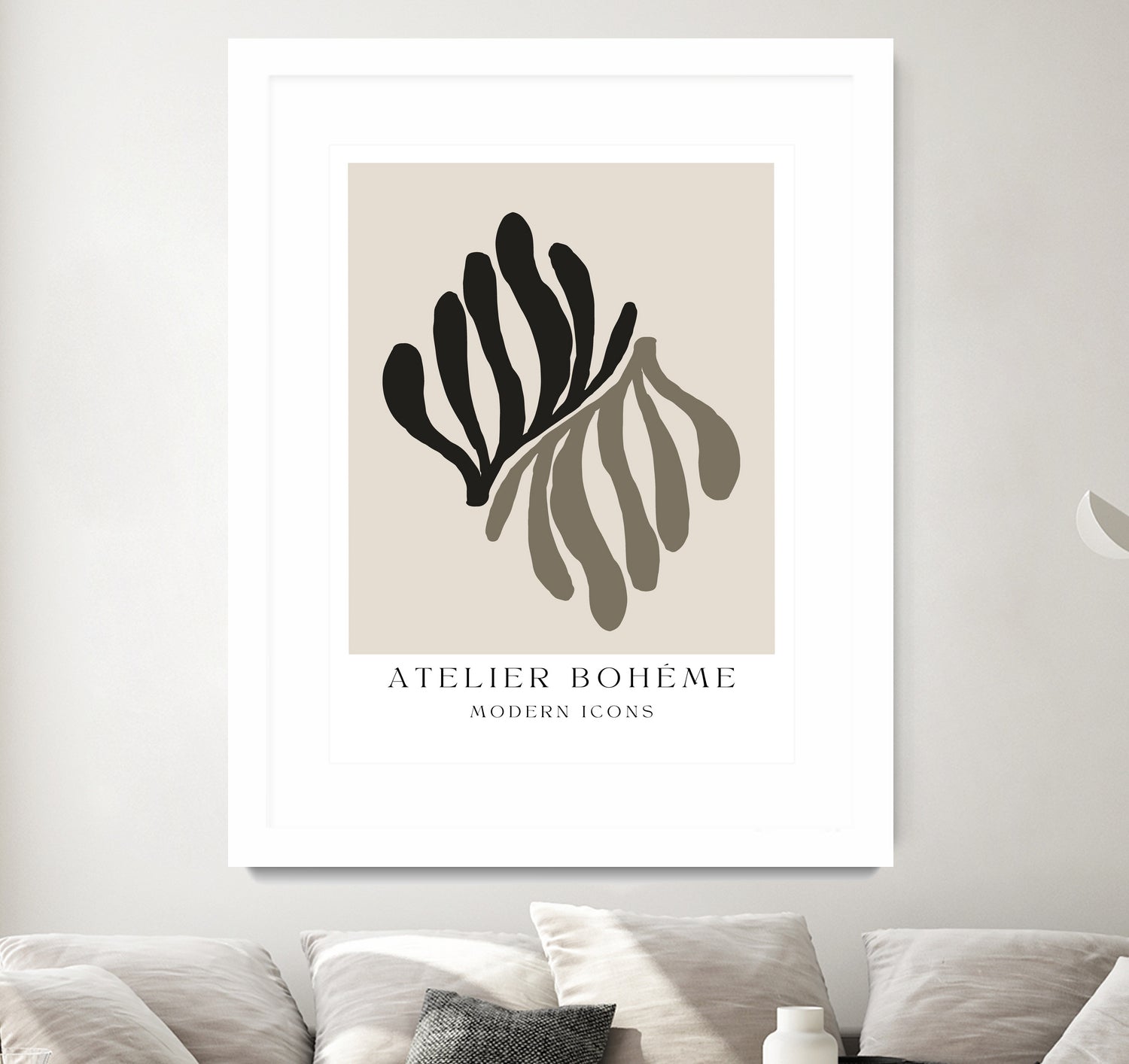 Atelier Bohème No.1 by M Studio on GIANT ART - beige scandinavian