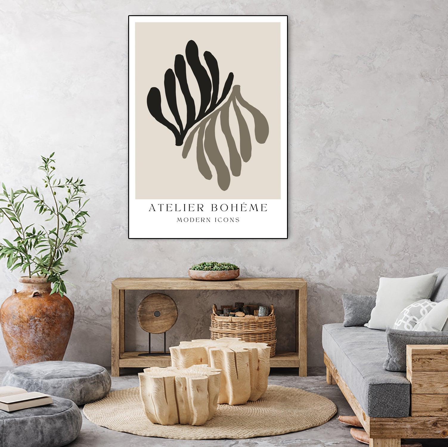 Atelier Bohème No.1 by Clicart Studio on GIANT ART