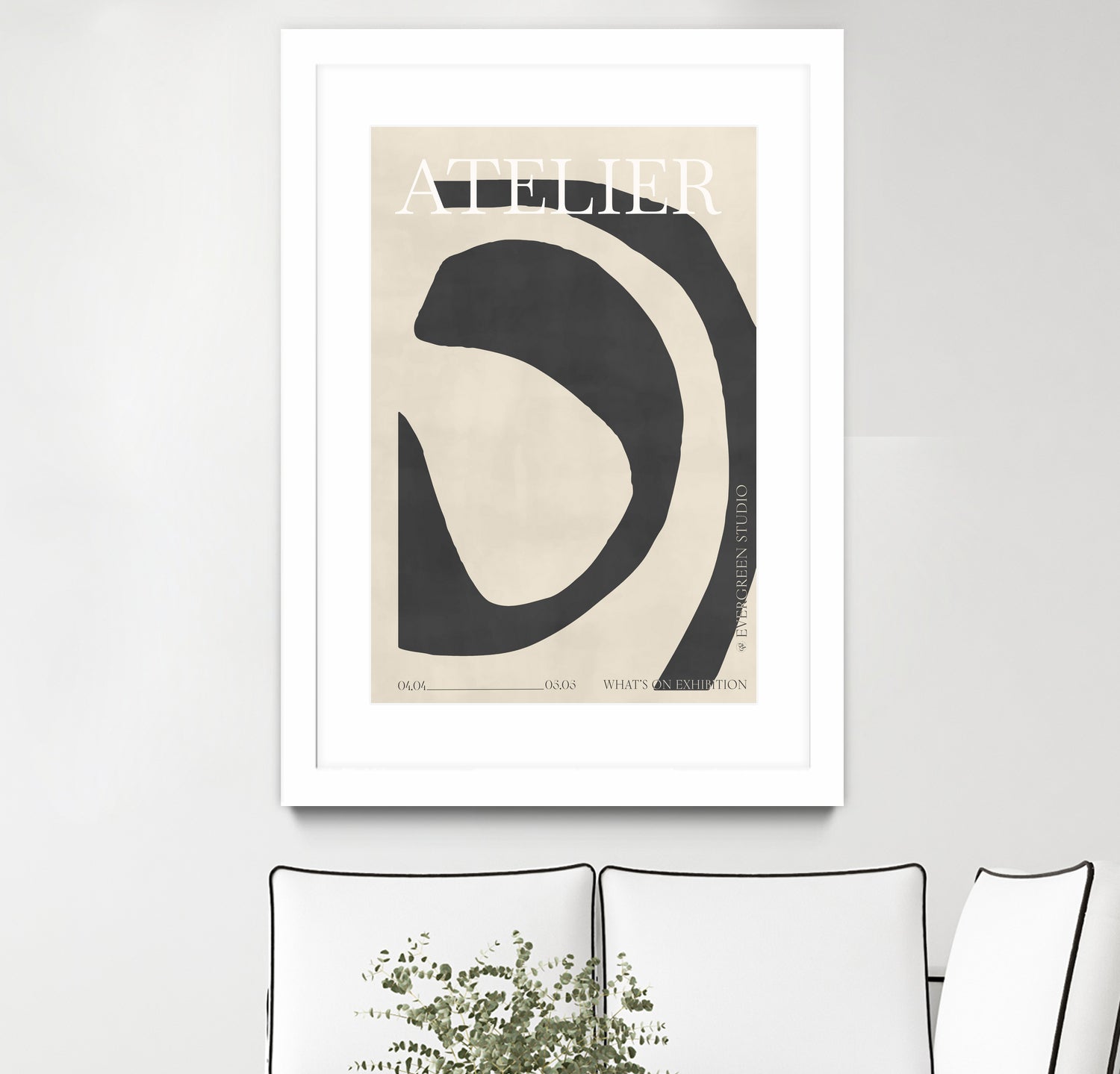 L'Atelier by M Studio on GIANT ART - beige scandinavian