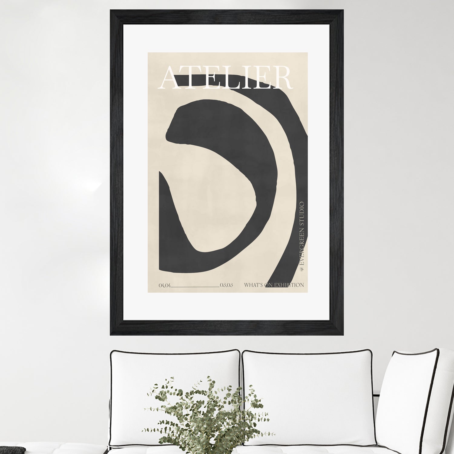 L'Atelier by M Studio on GIANT ART - beige scandinavian