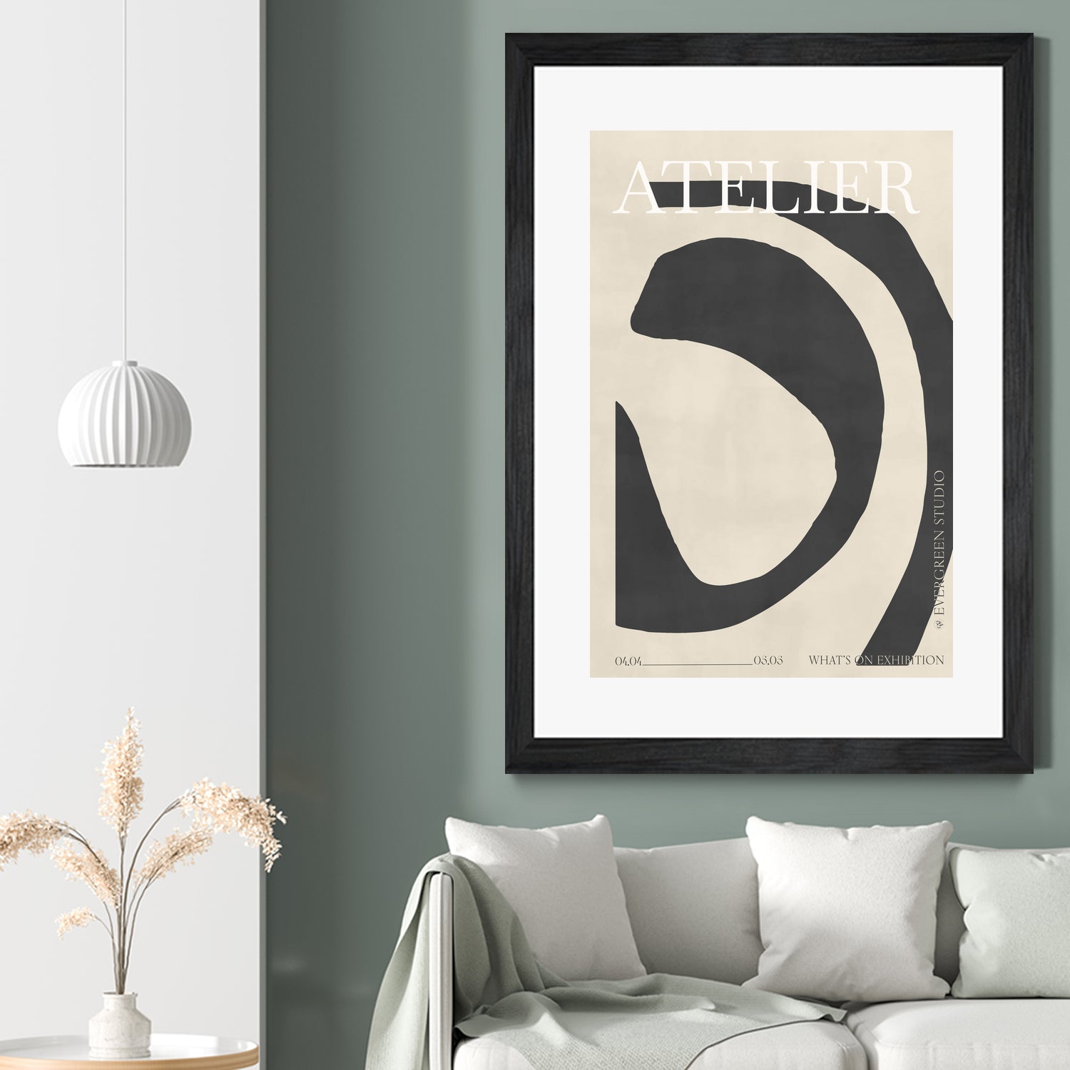 L'Atelier by M Studio on GIANT ART - beige scandinavian