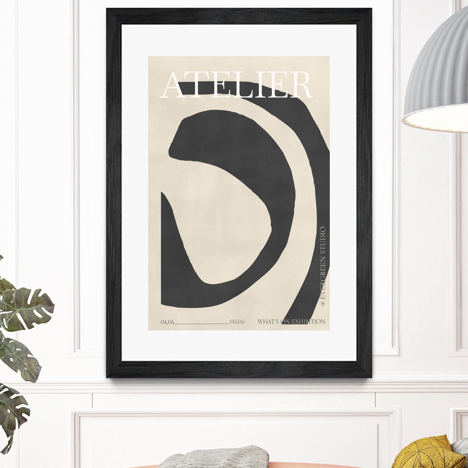 L'Atelier by M Studio on GIANT ART - beige scandinavian