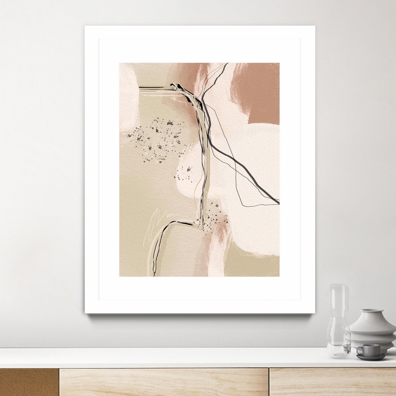 Softly pink by M Studio on GIANT ART