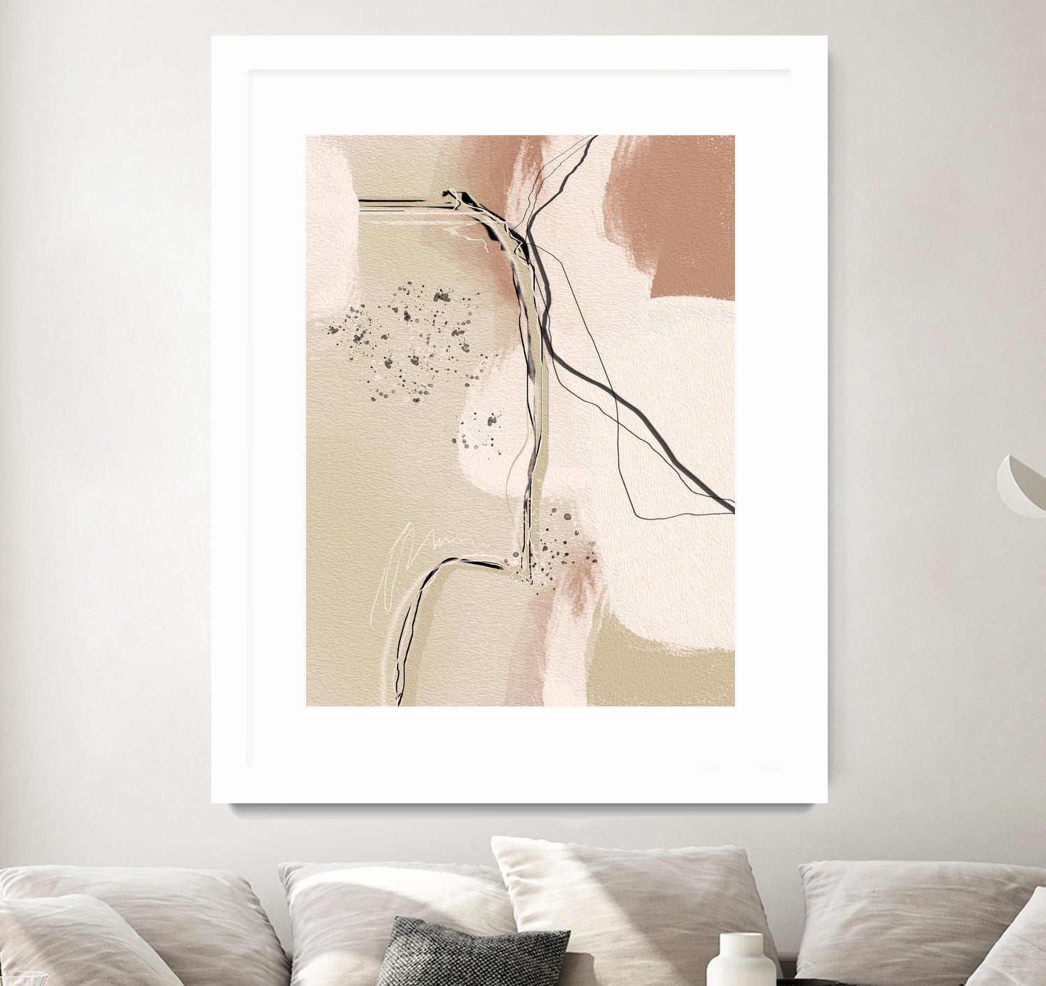 Softly pink by M Studio on GIANT ART