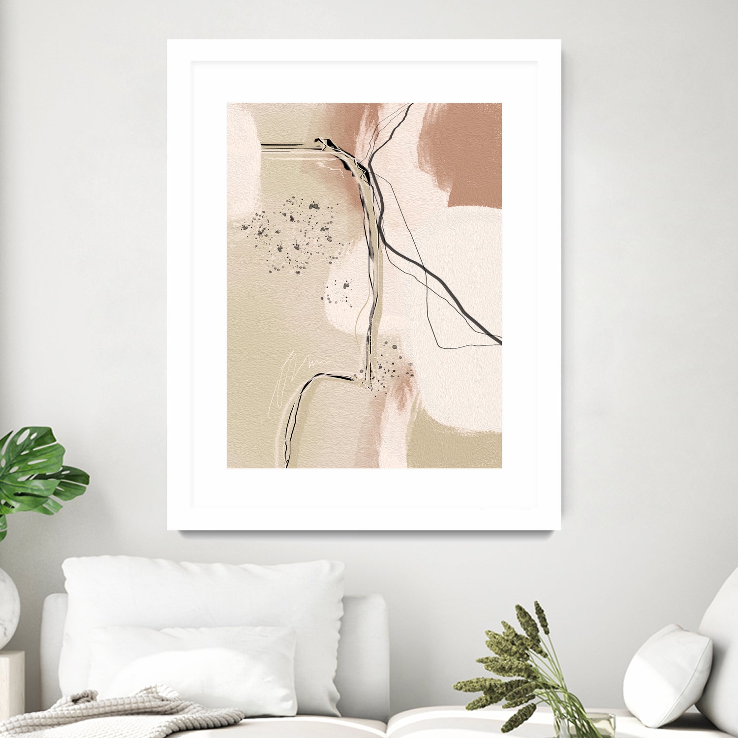 Softly pink by M Studio on GIANT ART