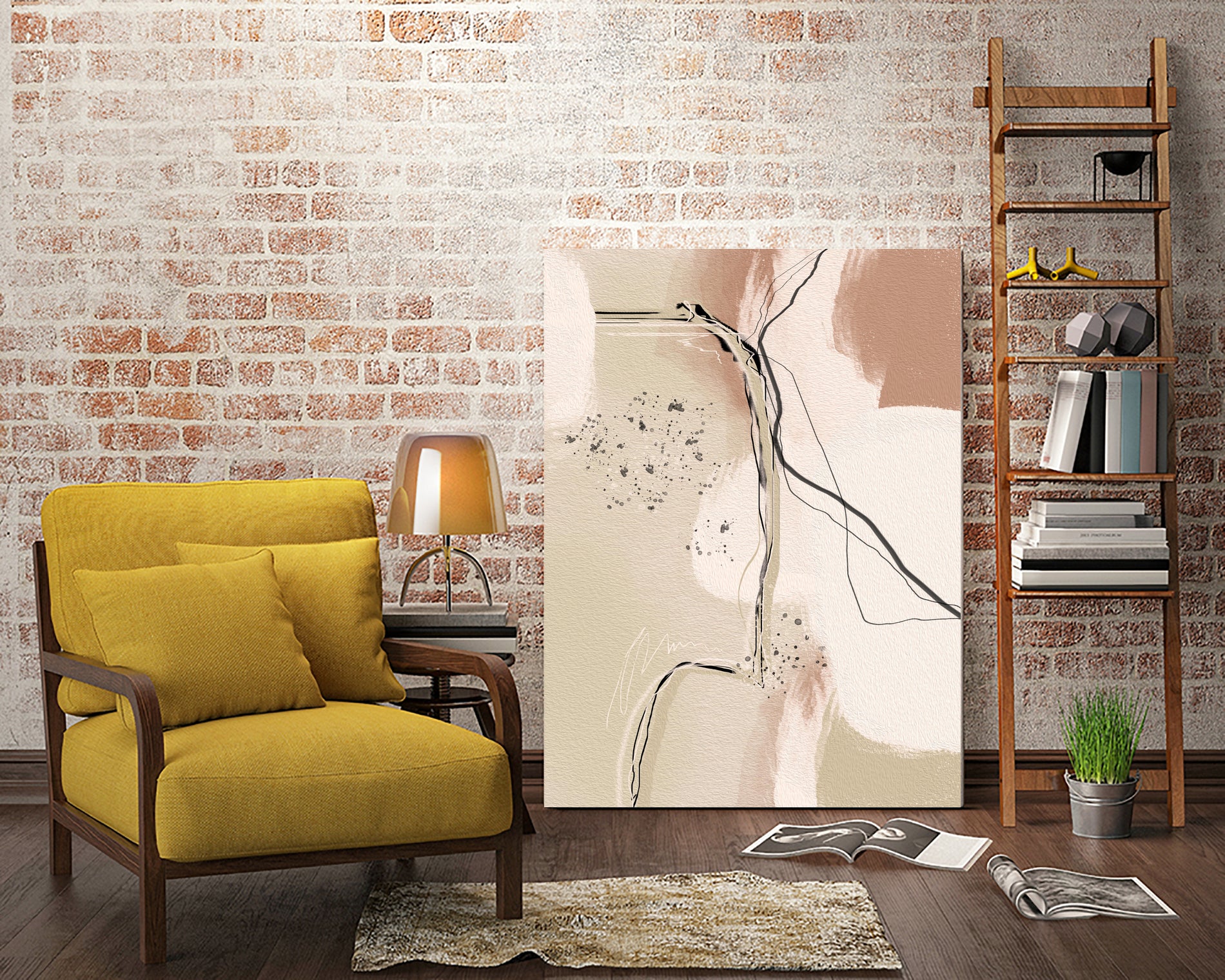 Softly pink by M Studio on GIANT ART