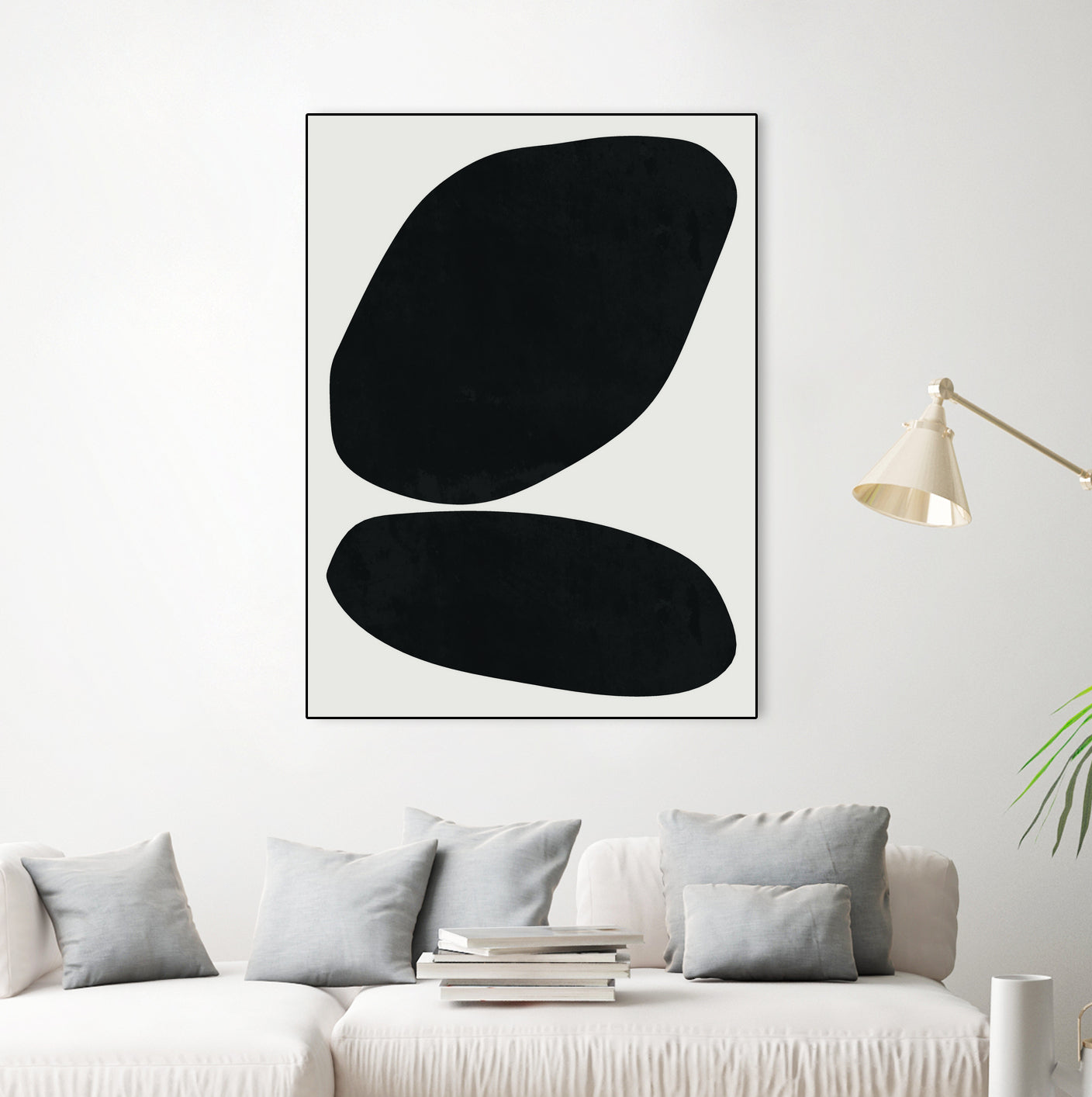 Black Abstract II by Clicart Studio on GIANT ART
