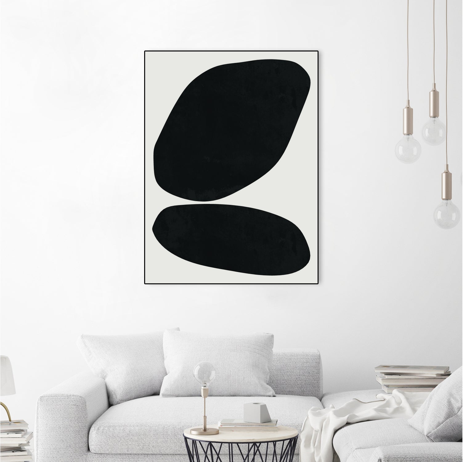 Black Abstract II by Clicart Studio on GIANT ART