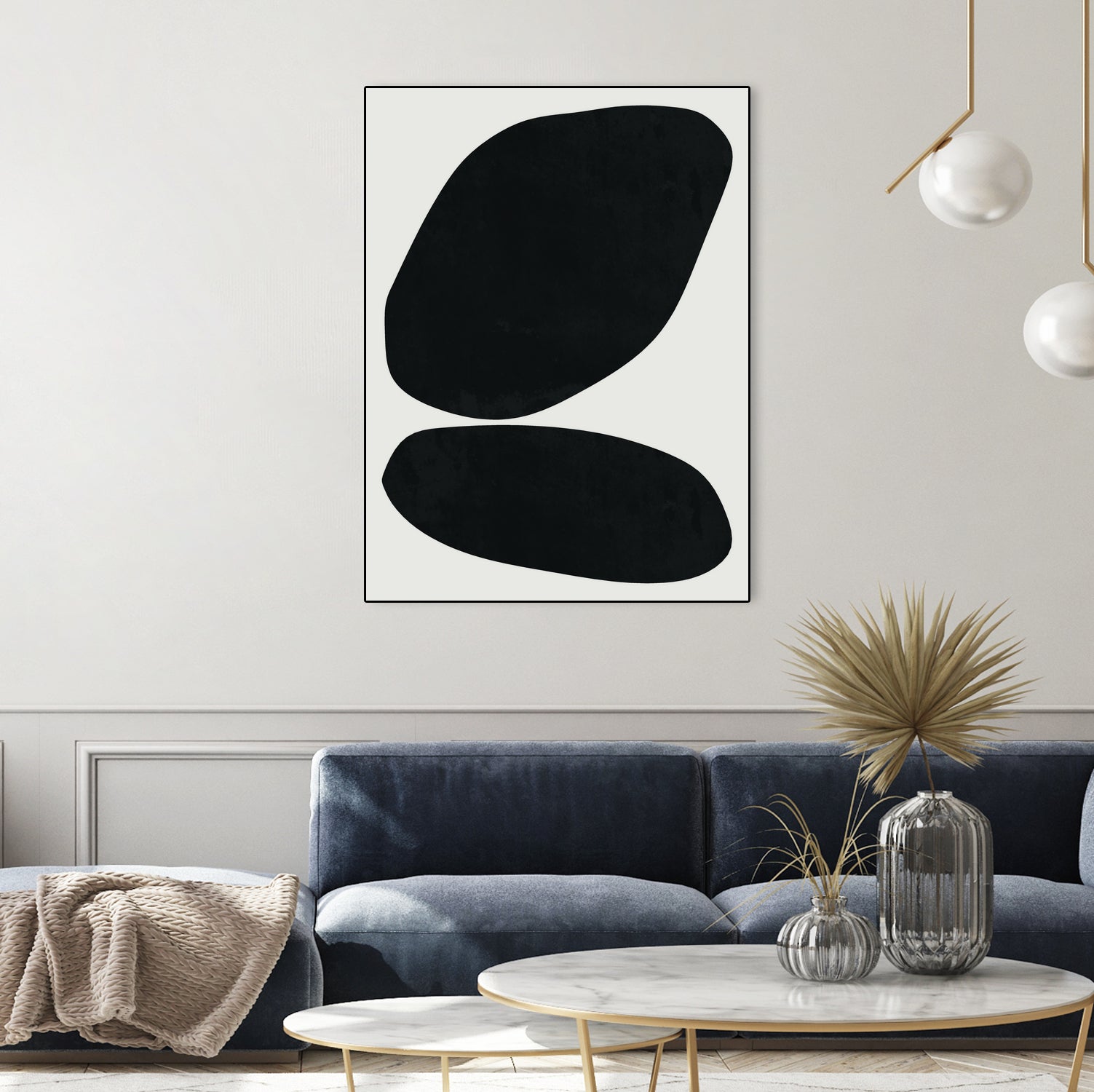 Black Abstract II by Clicart Studio on GIANT ART