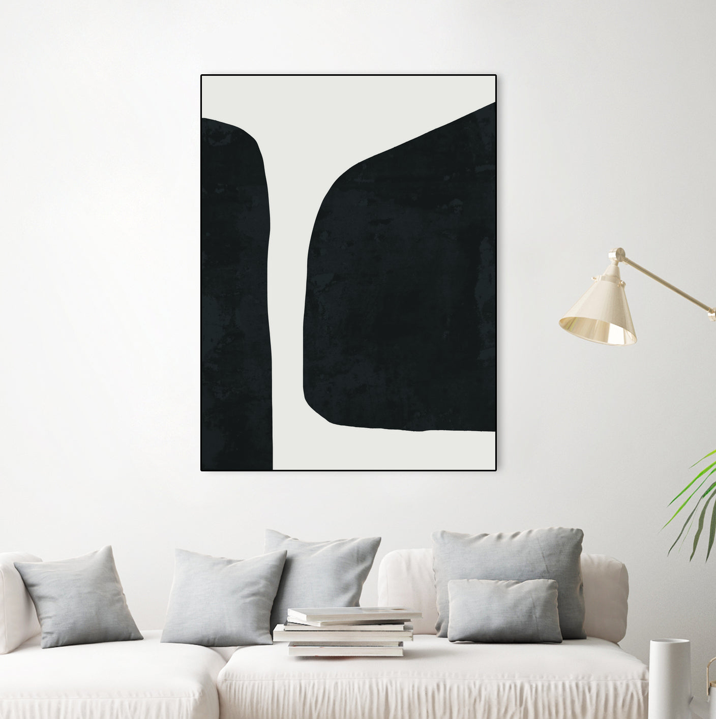 Black Abstract by Clicart Studio on GIANT ART