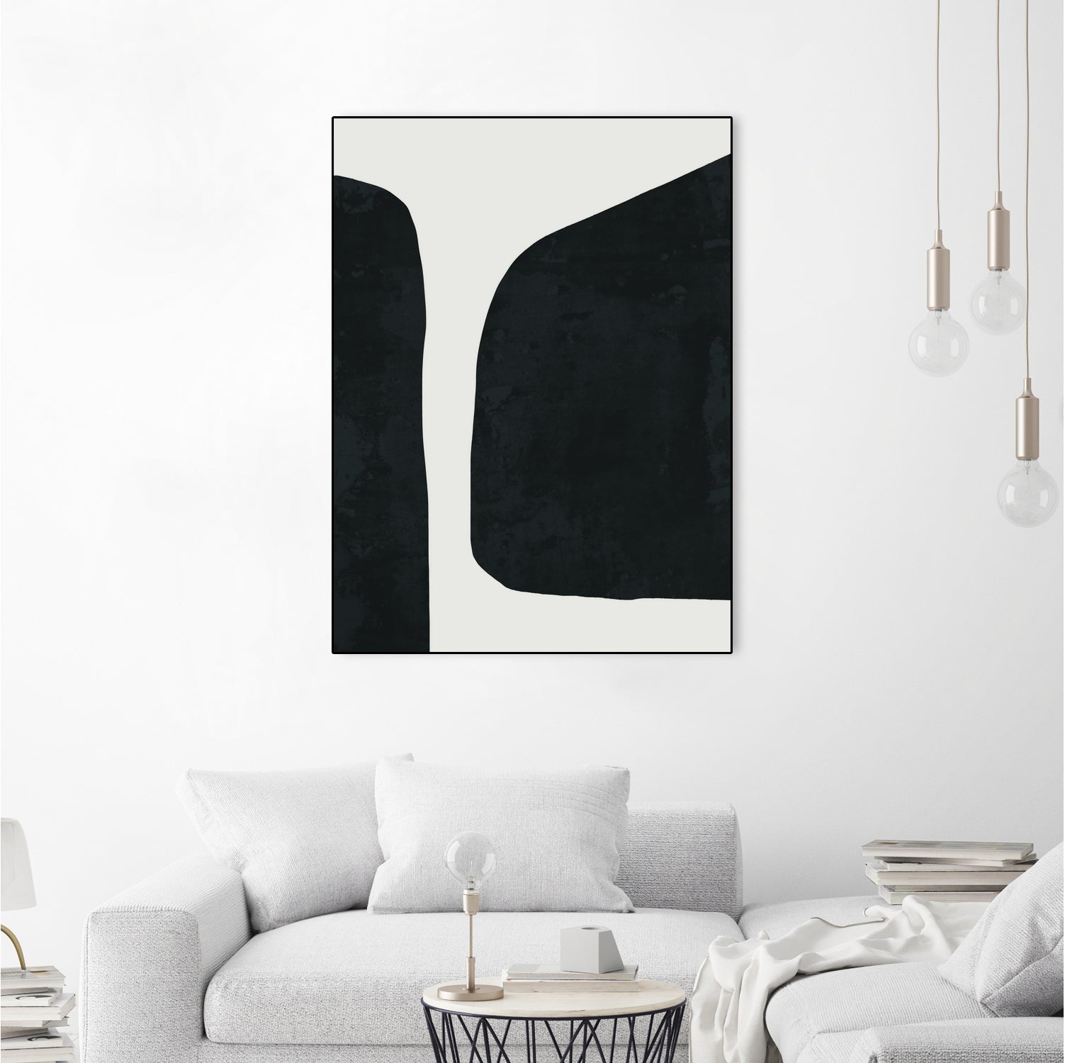 Black Abstract by Clicart Studio on GIANT ART