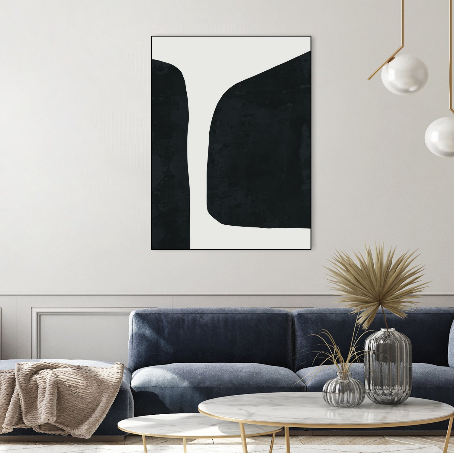 Black Abstract by Clicart Studio on GIANT ART