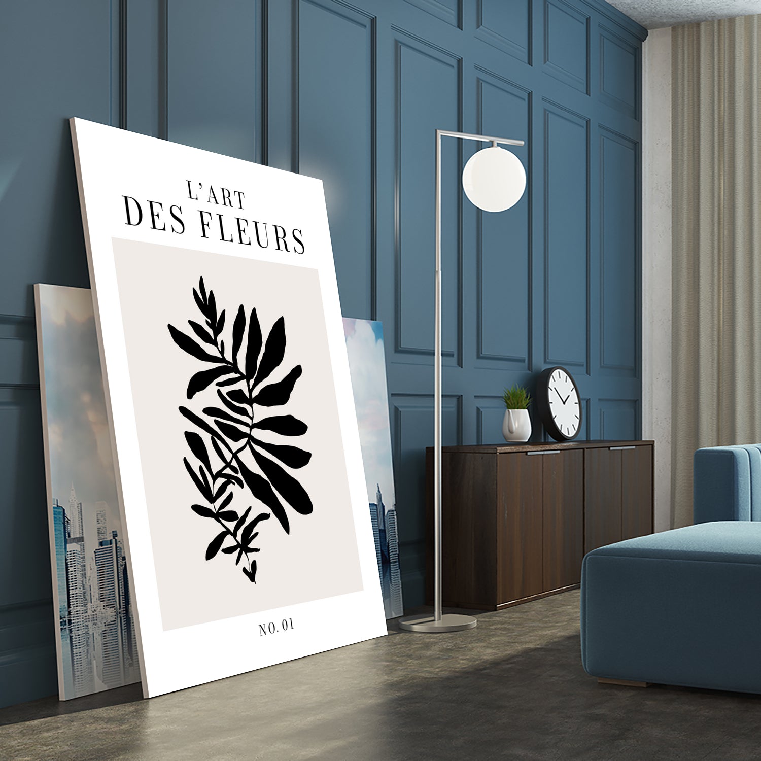 L'art de fleurs by Clicart Studio on GIANT ART