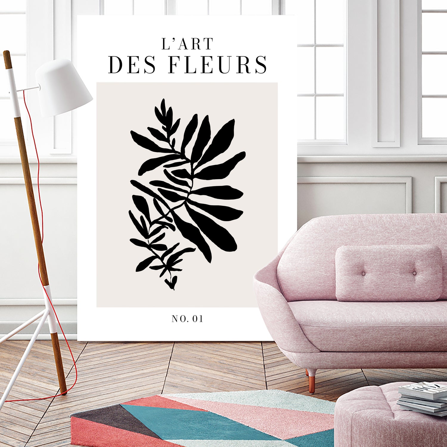 L'art de fleurs by Clicart Studio on GIANT ART