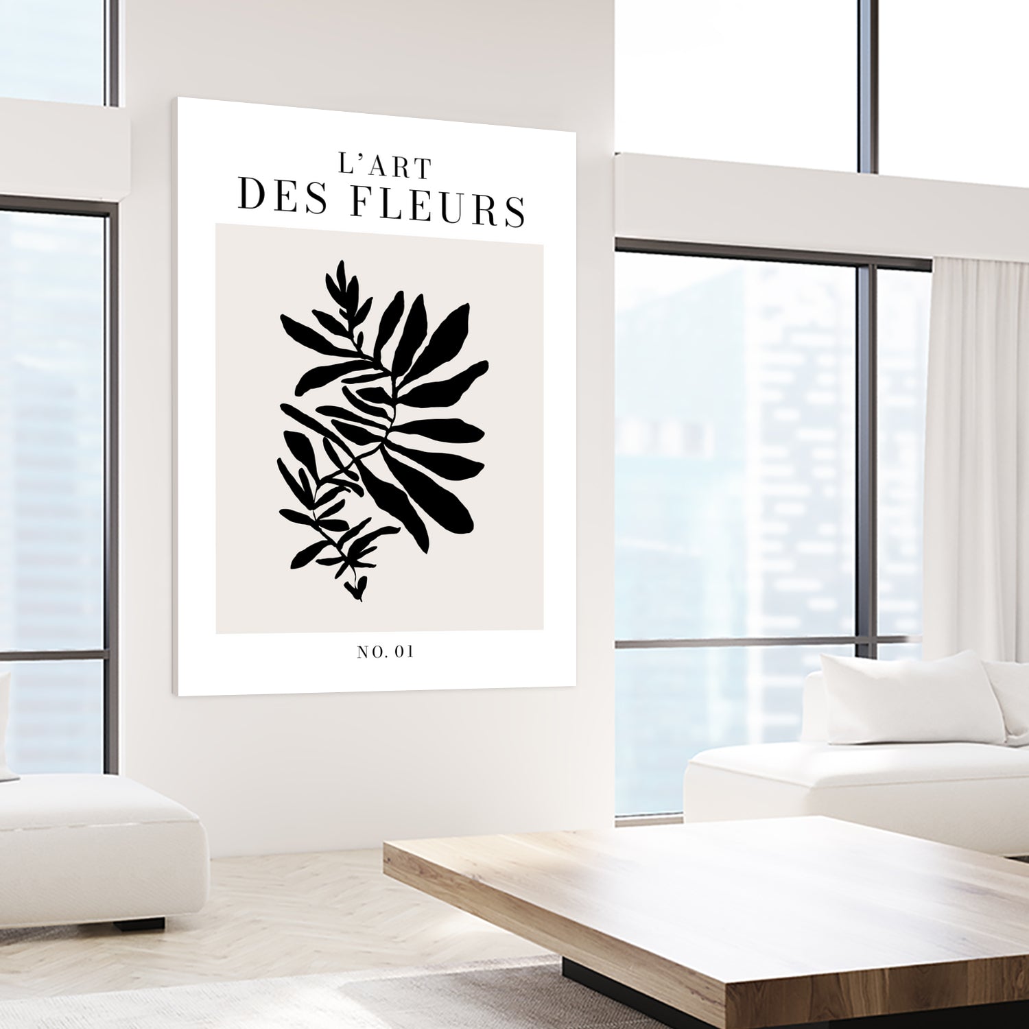 L'art de fleurs by Clicart Studio on GIANT ART
