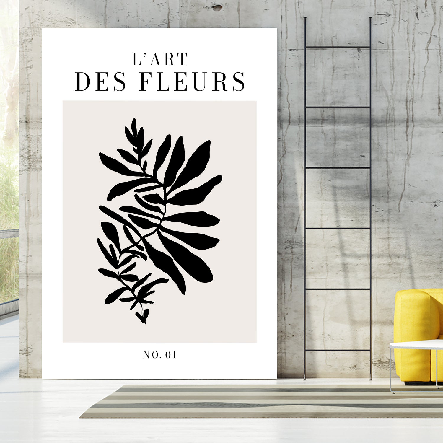 L'art de fleurs by Clicart Studio on GIANT ART