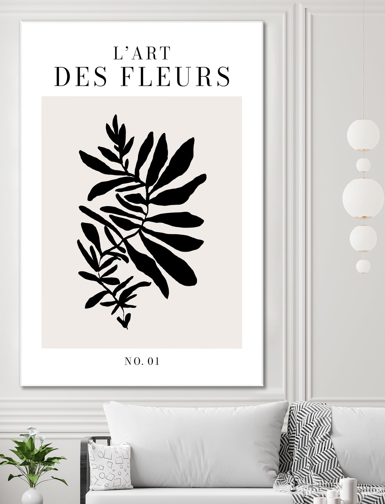 L'art de fleurs by Clicart Studio on GIANT ART