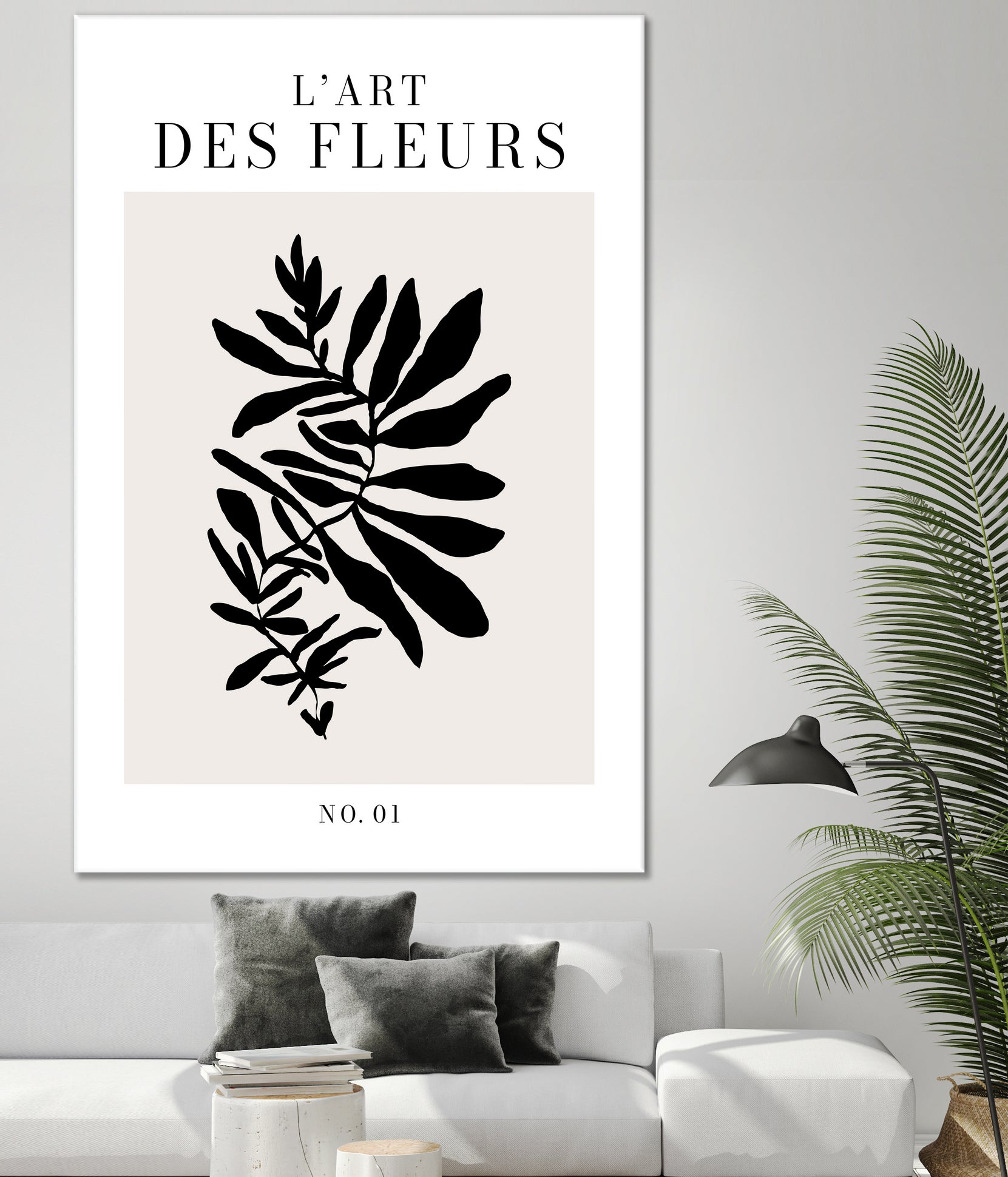 L'art de fleurs by Clicart Studio on GIANT ART