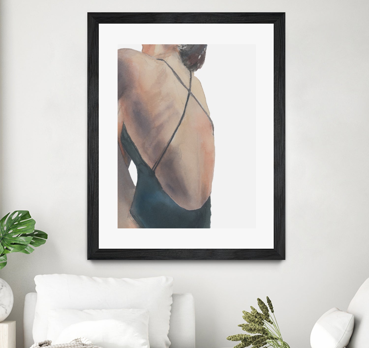 Le Dos by M Studio on GIANT ART - woman