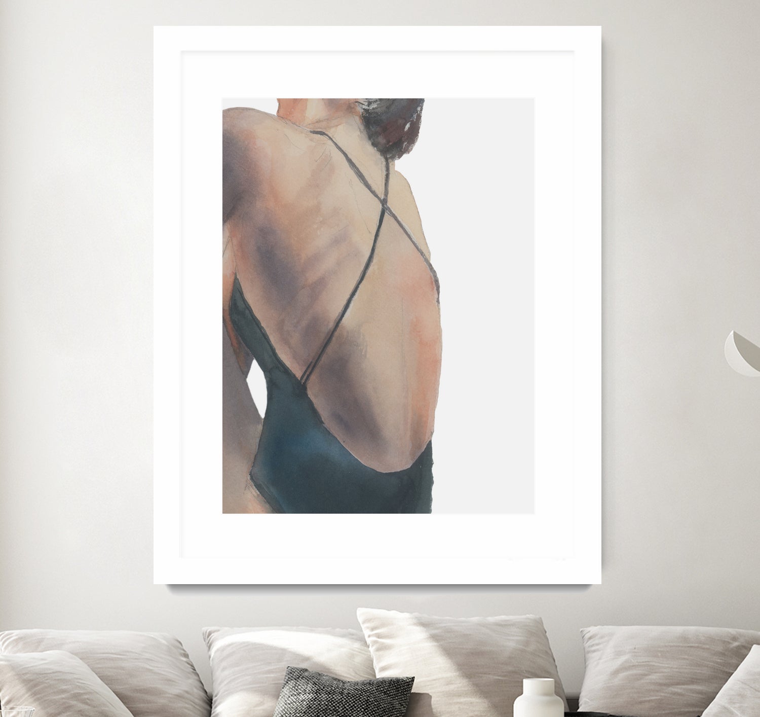 Le Dos by M Studio on GIANT ART - woman